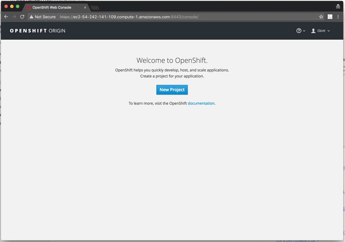 Get up and running with OpenShift on AWS