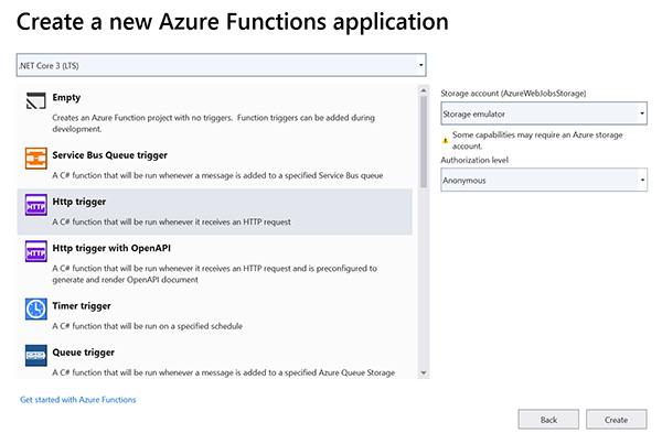 Creating a Microservice with Azure Functions and SQLite