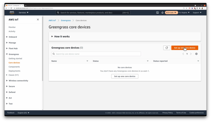 greengrass core device