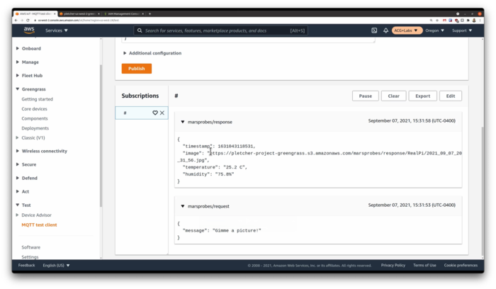 MQTT Test 1