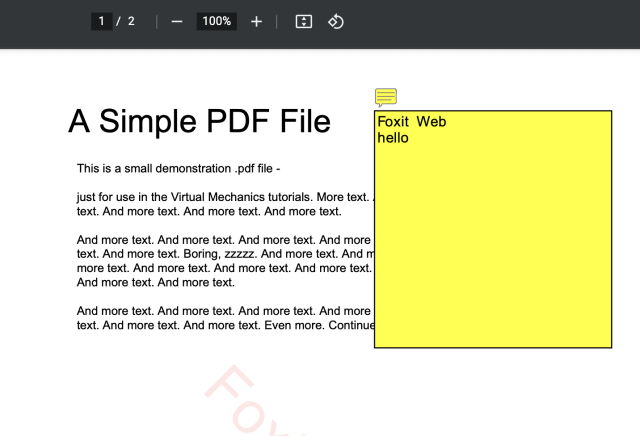 Using another PDF viewer