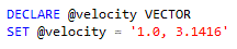 Figure 3 - UDT SQL initialization