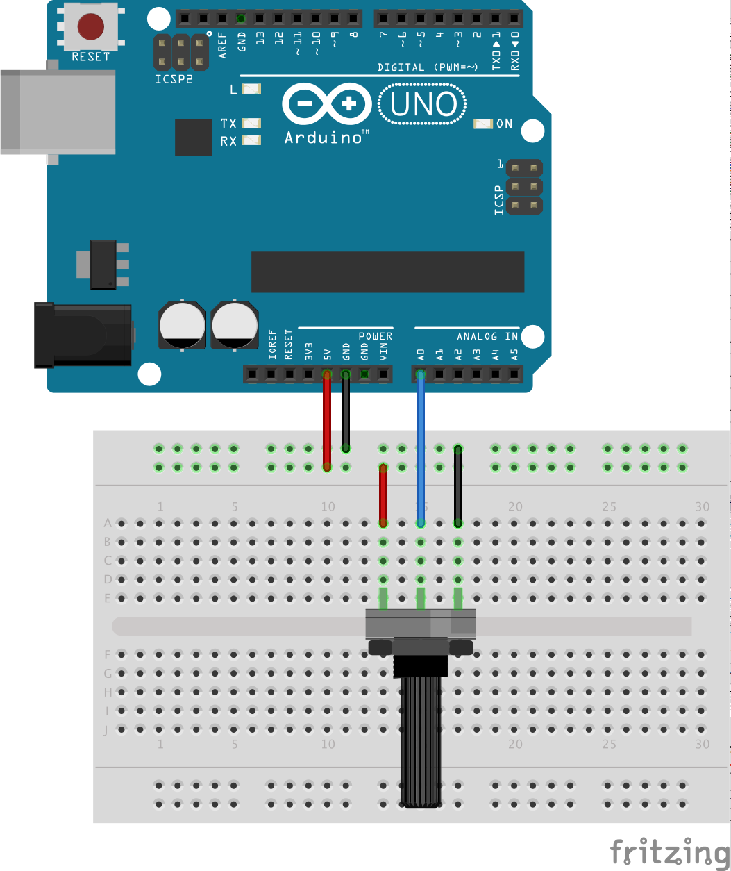 Arduino Breadboard Diagram