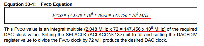 Microchip DS70211 wrong FVCO formula