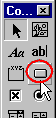 Client / Controls toolbar - pushbutton.