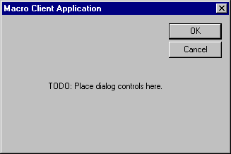 Client / The dialog box resource - As the beginning.