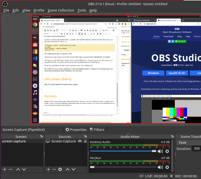 obs screenshot