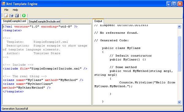 Screenshot - xmltemplateengine.gif