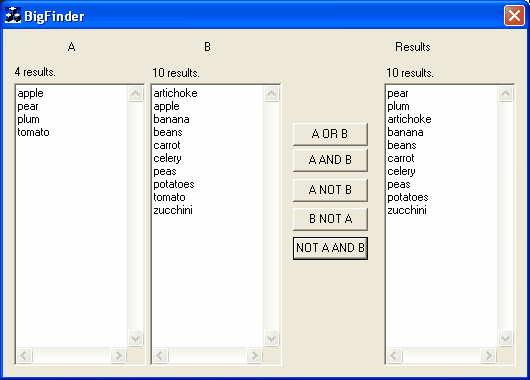 BigFinder Screenshot