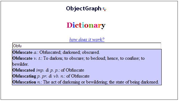 Dictionary