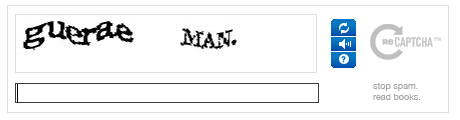 a sample captcha