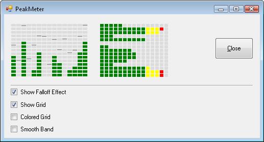 PeakMeter Application