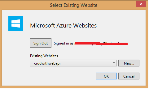 Publishing to Azure