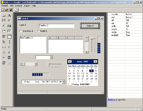 RAD Studio Screenshot