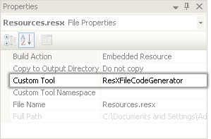 Property Grid: Setting Your Custom Tool