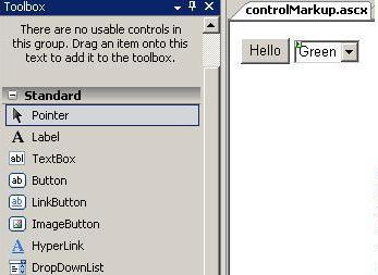 Control mark-up