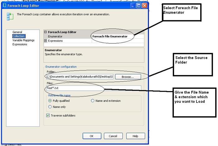 Foreach File Enumerator