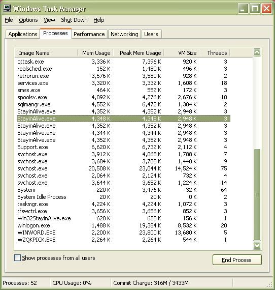 Memory Consumption Before AppDomain Hosting