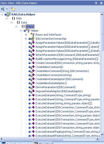 RAd.Data.Helper In .Net Solutoin