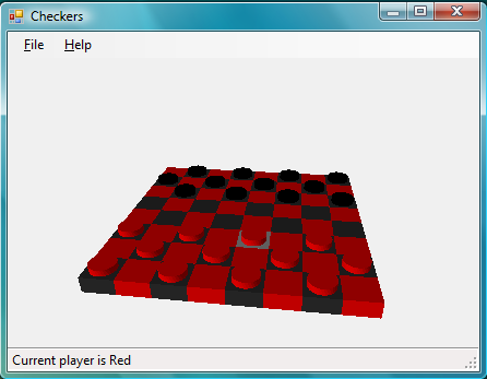 Example using Checkers logic