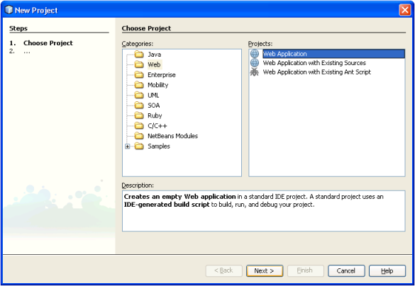 Invoke_Java_WS_In_CS/01.CreateWebServiceNetbeansChooseWebAppProject.png