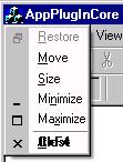 System menu when made ownerdrawn