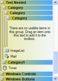 Sample Image - Multilevel Tabs