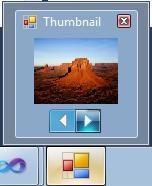 Taskbar thumbnail