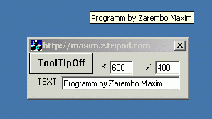 Sample ToolTip