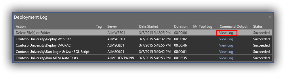 release-management-deployment-log