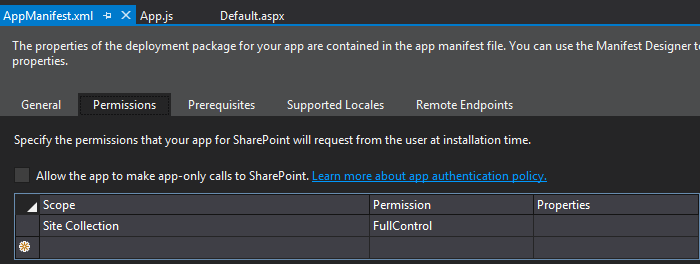 App Permissions