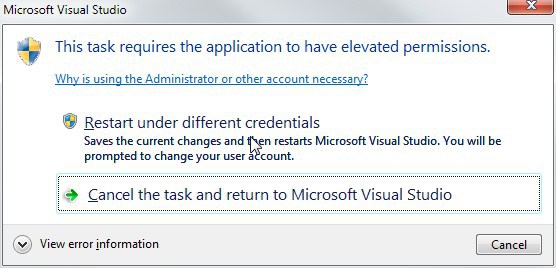 2 Restart Under Different Credentials Image 3
