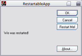 Application After Restart