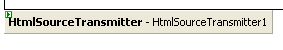 Design-time view of the 'HtmlSourceTransmitter' control