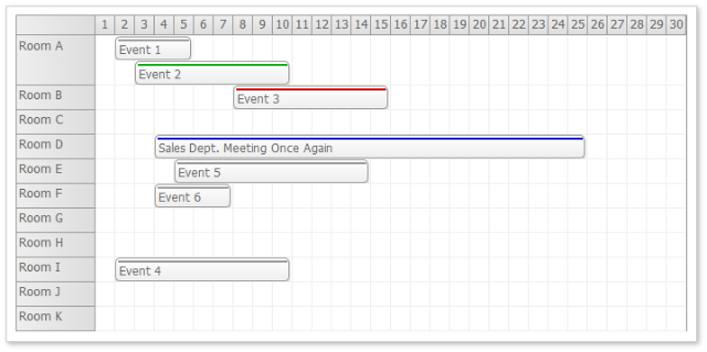 DayPilot Scheduler for ASP.NET