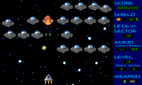 Invasion Gameplay Screen Level 15